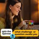 KIMBI STAR Couples Games for Adults  150 Conversation Cards & Spinner | Relationship Card Game | Stay at Home Date Night Ideas | Romantic Gift for Couples (Yellow-black)