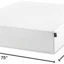 ZINUS 12 Inch Green Tea Memory Foam Mattress [New Version], Full, Fiberglass free, Medium Firm Feel, Zoned Pressure Relief, Certified Safe Foams & Fabric, Mattress in A Box (White)