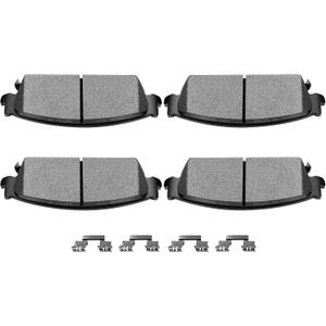 Rear Brake Pads, ECCPP 4pcs Rear Ceramic Brake Pads Kits Pads Set fit for Cadillac Escalade ESV EXT, for Chevy Avalanche Suburban Silverado, for GMC Sierra Yukon D1194-8312