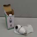 WiFi Security Light Bulb Camera, 360 Rotation, Dual Light, Surveillance System