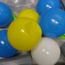 Foldable Baby Playpen 50"x50" with Mat, Out-of-The-Box Ready Playpen for Babies and Toddlers, Portable Play Yard with Breathable Mesh & Gates, Storage Bag & 4 Handlers for Indoor & Outdoor