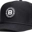 BRIMZ Outdoor Performance Hat - Water & Sweat Resistant Hats - Breathable & Moisture-Wicking Snapback (One Size)