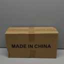 MSERCUOR Freezer Organizer Bins, 4 Pack Stackable Deep Chest Freezer Organizer Bins, Foldable Baskets with Handles, Black Storage Container Baskets for 5/ 7 Cu.FT Deep Freezer Sort Frozen Meats