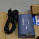 SMALLRIG 2520mAh Replacement USB-C Battery for Panasonic DMW-BLK22, 2.5H Fully Charged, for Panasonic LUMIX GH5 / S5, for LUMIX G5 II, S5 IIX, GH7, GH6, S9, G9 II (Blue)