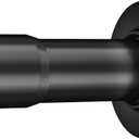 AmazerBath Spring Tension Shower Curtain Rod, 31-75 Inches Heavy Duty Tension Rod Rust Proof Bathroom Curtain Rod, Adjustable No Drill Easy Segmented Installation, Black