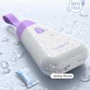 Travel Pill Organizer, 7 Compartments Portable Pill Box with Moisture-Proof Desiccant & Portable Handle, Small Pill Case for Daily Vitamins, Medicine