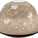 Butterfly, LED Light, Porcelain, 4.75-inch Width x 3-inch Height, Home Decor