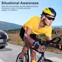 YMOO Open Ear Wireless Bluetooth 5.2 Headphone for Running, IPX4 Water/Sweatproof Headsets,10H Playtime, Low Latency, HiFi Air Conduction Earbuds with Dual-mic for Workout (Green)