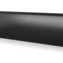 Pyle Wave Base Sound bar with Bluetooth for TV Tabletop Digital Audio Speaker System/Home Theater, Gaming, Projectors, with Remote Control, Inputs AUX, Optical in, USB - PSBV110B