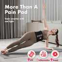 ALLOLO Red Light Therapy for Body, 3 in 1 LEDs Red Light Therapy Belt with Timer Remote Control, 660nm 850nm Infrared Light Therapy Pad for Body Waist Shoulder Knee, 16.7" x 7.9" Large Area