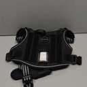 rabbitgoo Tactical Dog Harness Medium Sized Dog, No Pull Military Service Vest with Handle & Molle, Easy Control for Training Walking, Adjustable Reflective Straps, Black, M