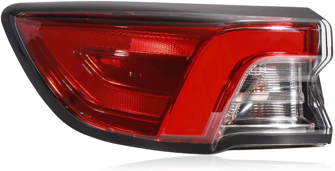 LED Tail Lights Outer Assembly Compatible with 2020 2021 2022 Ford Escape,Left Driver Side Rear Light Taillights Replacement # LJ6Z13405