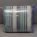Adirondack Chair High Density Foam Cushions,High Back Outdoor Rocking Chair Cushion (Stripe)