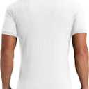 Aimeilgot Mens Polo Shirts Short Sleeve Casual Retro Summer T-Shirts Soft Knitted Classic Polo Tees (Gray, XXL)