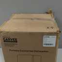 Countertop Dishwasher, Mini Dishwasher with Faucet & Manual Water Tank(5L) Modes Water Inlet, Compact with More Space Inside,6 Programs Ideal for RV & Apartments, No Hookup Needed