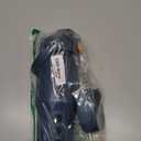 MUKOKO 64oz Glass Water Bottles with Straw and Lid,Half Gallon Water Bottle with Time Marker,Large Glass Water Jug with Silicone Sleeve and Stainless Steel Handle-Blue