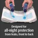 Depend Night Defense Adult Diapers, Incontinence Underwear for Men, Disposable, Overnight, Small/Medium, Grey, 16 Count, Packaging May Vary