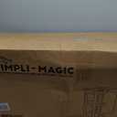 Multifunctional Utility Cart Service Storage Trolley Black Janitorial Housekeeping Cart with Lid, Multifunctional Cleaning Trolley on Wheels, for Restaurant Cleaning & Hospitality