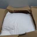 MIULEE 24x24 Synthetic Down Alternative Pillow Insert Euro Decorative Throw Pillow 24 x 24 Inch Body Bed Sleeping Ultra Soft Fluffy Form for Sofa Couch Bed