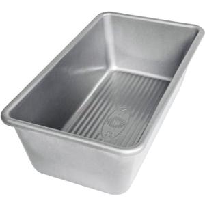 USA Pan Bakeware Seamless Nonstick Standard Bread Loaf Pan, 8 x 4.5 x 2.75 (Small)