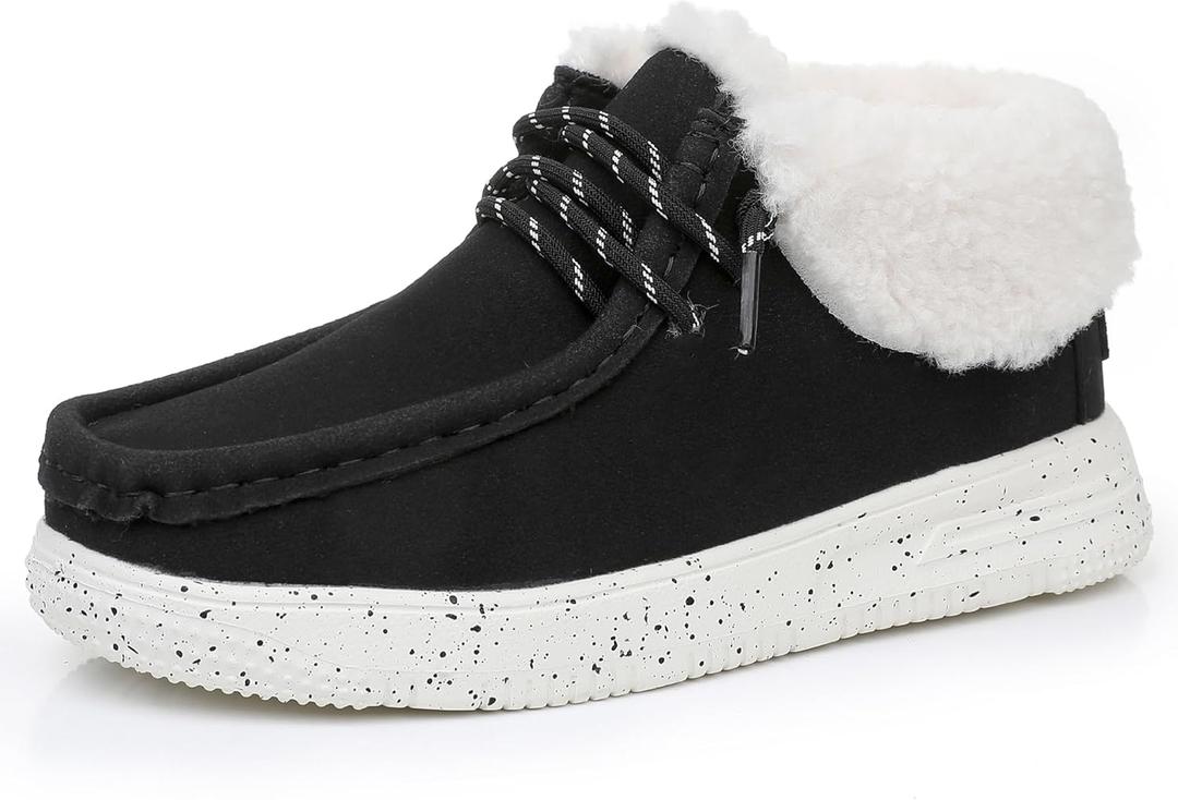 Felabo Kids Boys Girls Slip-On Casual Loafers Canvas Walking Shoes Comfortable & Lightweight (Toddler/Little Kid/Big Kid) (Xfq1314black)