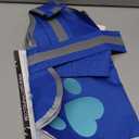 SafetyPUP XD Dog Reflective Vest  Hi-Vis Fluorescent Visibility That Helps to Safeguard Your Pet On/Off Leash in Urban & Rural Areas (Blue, Small)