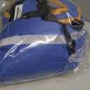 Fleece-Lined Calf Coat  150g Insulated Winter Jacket for Calves & Goats  Blue/Gold  2-Pack