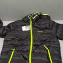 Eddie Bauer Kids' Reversible Jacket - Weather Resistant Quilted Down Coat for Boys and Girls (3-20) (Black)