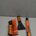 3in1 Snow Brush and Ice Scraper for Car Windshield,42'' Extendable Heavy Duty Snow Broom Vehicle Snow Removal Tool for Car SUV Trucks (42 inch)