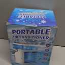 Portable Air Conditioner, 3 Speeds Personal Evaporative Air Cooler with 2/4H Timer, 450ml Rechargeable Mini Air Conditioner, Quiet Portable AC Unit Fan for Office Desk Home Bedroom Camping Car