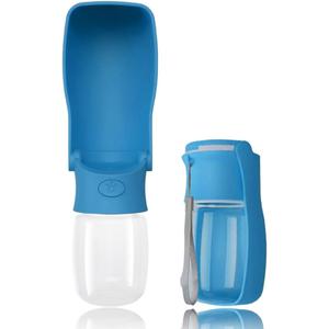 Portable Dog Small Animals Water Bottle for Walking 19 OZ or 12 OZ Pet Water Bottles for Puppy Medium Large Dogs Little Animals Water Dispenser Dog Small Animals Water Bowl