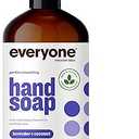 Everyone Liquid Hand Soap, 12.75 Ounce (Pack of 3), Lavender and Coconut, made with Essential Oils for kitchen and bathroom