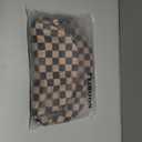 FEIBOON Spacious Checkered Nylon Crossbody Bag Bum Bag Handbags Wallets for Women