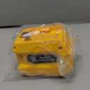 220W Power Inverter Compatible with Dewalt 20V Battery, DC 20V to AC 110V Inverter, Portable Power Station Generator with 1 AC Outlet, 2 USB Ports & 1 TypeC Fast Charging, 400LM LED Work Light