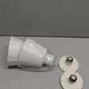 White Battery Operated Wall Sconce Set of Two, Easy to Install Wireless Lights for Wall, Remote Control Dimmable LED Lights, Auto Timer Wall Lamp Fixtures for Bedroom, Gallery, Living Room, RV…