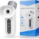 Eye Steamer for Dry Eye, Eye Mister, Portable Eye Steam Sprayer, Heated Mist steam Therapy for Dry Eyes Relief, Moisturizing Eye Treatment, Mini Soothing Steamer for Eye Care (Pearl)