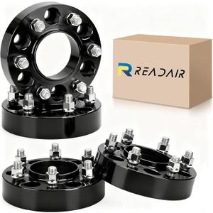 Thickness 38mm 1.5 Inch 6x139.7mm to 6x135mm Wheel Adapters(Changes Bolt Pattern) M14x1.5 Studs 108mm Hub Bore Adapters fit for Chevrolet Express 2500 02-2019, GMC Savana 1500 03-2014 and More