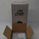 Smokehouse Little Chief Front Load Smoker, Low to Mid Temperature Smoker for Fish, Jerky, Cheese, Sausage & Other meats, Smoke Up to 25 Pounds of Meat & Fish