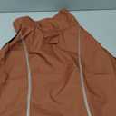 Mile High Life Dog Raincoat, Adjustable Waterproof Reflective Rain Jacket for Small Medium Large Dogs, Lightweight Breathable Pet Rain Coat with Leash Hole(Brown,M Chest 26-32")
