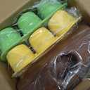 Dog Toys for Aggressive Chewers, Interactive Indestructible Dog Toys to Keep Them Busy, Durable Dog Frozen Treat Toy for Large & Medium Dogs, Reduces Anxiety & Extends Playtime, Brown