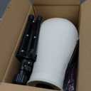 22 Inch Wig Head Mannequin Head for Wigs, Wig Stand with Head for Hair Styling Practice Display Wigs Making Tripod Stand with T Pins Set