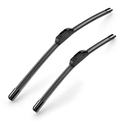 26"+16" Windshield Wiper Blades All-Season Durable Stable and Quiet Silicone Wiper Blade Fit For  More Car(Set of 2)