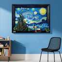 flashebrick LED Light Kit for Lego Vincent Van Gogh - Compatible with Lego 21333 The Starry Night Model (NOT Included The Model Set) - RC Version