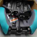 Baby Trend Hybrid SI 3-in-1 Combination Booster Seat, Hoboken Teal Side-Impact Protection, 3-Stage Growth Design, Adjustable Headrest, Cushioned Comfort, Mfg Date 05-04-2026