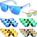 Party Favor Sunglasses for Kids - Boys Sunglasses Age 3-8 with UV 400 Protection, Neon Glasses for kids Birthday Parties, Valentines Easter, Summer Beach Pool Party Goodie Bags Stuffers - 12 Packs