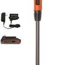 BLACK+DECKER 20V MAX String Trimmer Edger Cordless, 10-Inch Electric Weed Wacker with Automatic Feed Spool Kit (LST201)