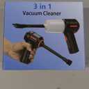 Air Duster - Computer Vacuum Cleaner - for Keyboard Cleaning- Cordless Canned Air- Powerful - Energy-Efficient(Air-01) (Black)