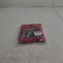 Insulated Fleece Sweater for Dogs | Lightweight Warm Dog Vest | Zipper Port for Harness | Cold Weather Winter Jacket | Rain Snow Repellant Coat | Adjustable for Small Medium Large Girl Dogs (Red/L)