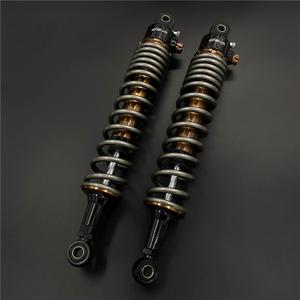 440mm Motorcycle Shock Rear Air Shocks Absorbers Suspension ATV Go Kart Quad Scooter Retro Motorcycles Street Dirt Bike Gray