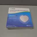 AUVON Sacral Silicone Foam Dressing with Clear Border for Easy Wound Monitoring, Waterproof & Breathable Foam Wound Dressing 7.2"x7.2", Absorbent Bed Sore Bandages, Box of 10 Sacral Pads
